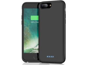 Battery Case for iPhone 6s Plus/6 Plus/7 Plus/8 Plus,8500mAh Portable Charging Case External Battery Pack for iPhone 6s Plus/6 Plus/7 Plus/8 Plus Rechargeable Charger Case Backup Power Bank(5.5 inch)