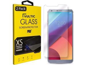 Vultic 2 Pack Screen Protector for LG G6 Case Friendly Tempered Glass Film Cover