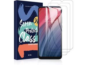 Screen Protector Compatible with Moto G Play 2021 Screen Protector, 9H Tempered Glass[3 Pack], 2.5D Rounded Edge, Anti-Scratch, Less-Fingerprint, Case Friendly