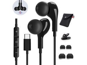 USB C Headphones for Samsung Galaxy S23 S22 Ultra S21 S20 A53 A54 5G Magnetic InEar USB C Earbuds with Microphone Stereo Type C Earphones Noise Cancelling Headphones for iPad Air 5 Pixel 7 6 Pro 6a