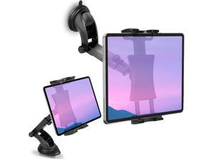 Car Dashboard  Windshield Tablet Mount Holder 360 Rotation Window Dash Stand for iPad Pro 1291110597AirMini Samsung Galaxy Tab 47129 Tablets  Phone TPU Suction Cup Sticky Gel  Pad