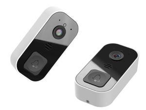 Video Doorbell Powerful Lightweight IR Night Vision for Apartment Smart Doorbell WiFi Doorbell AI Doorbell Home Security Protection with Chime Machine