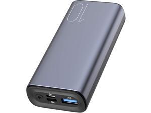 TOZO PB3 Portable Charger 10000mAh One of The Lightest and Slimmest Fast Power Bank 18W PD High-Speed Charging Battery Pack with USB-C Input/Output for iPhone,Samsung and More Gray