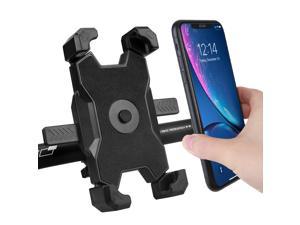 Bike Phone Mount, Motorcycle Phone Holder  360°Rotating Bicycle Phone Holder for Bike for iPhone X/XR/XS MAX/8/7/6 Plus