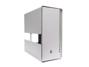 AZZA 808W-M / Gaming / Open Frame ATX Mid Tower / White / Aluminum / Steel / additional mesh airflow panel / 1 x 120 mm ARGB fan included / Type-C Port
