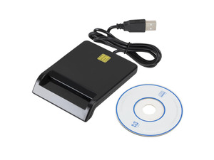 USB Smart Card Reader for Bank Card IC/ID DNIE ATM CAC EMV TF SD Card Reader SIM Card Cloner Connector for Windows 7 8 10 Linux