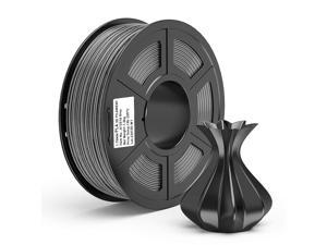 JGMAKER Bornnew 3D Printer Filament PLA, Dimensional Accuracy +/- 0.03 mm, 1 kg Spool, 1.75 mm Grey