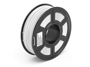 JGMAKER Bornnew 3D Printer Filament PLA, Dimensional Accuracy +/- 0.03 mm, 1 kg Spool, 1.75 mm White