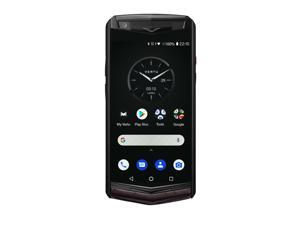 Vertu ASTER P Gothic Unlocked Android Smartphone,6G+128G,Titanium Alloy Frame & Sapphire Crystal Screen,Alligator Leather Craft Brown