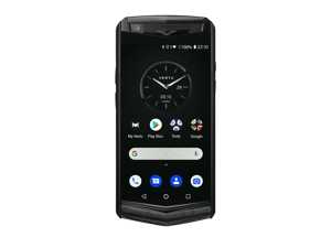 Vertu ASTER P Gothic Unlocked Android Smartphone,6G+128G,Titanium Alloy Frame & Sapphire Crystal Screen,Alligator Leather Craft Black