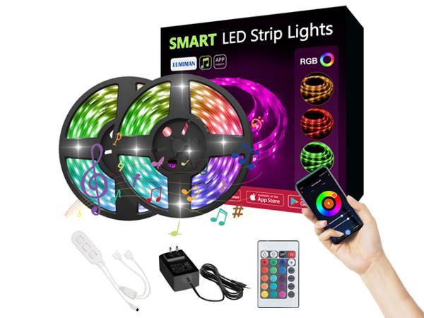 LUMIMAN Pro - WiFi Music Fairy Lights RGB Remote Control Kit