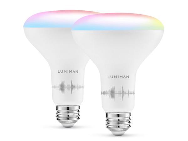 LUMIMAN Smart Light Bulbs, Alexa Light Bulb, WiFi Full Color Changing Light  Bulb, Music Sync, Warm