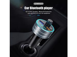 C1 Advanced MP3 Player Car Charger with Bluetooth 3.0 FM Receiver Transmitter Dual USB TF Card Internal Accessories Mobile Phone Charger
