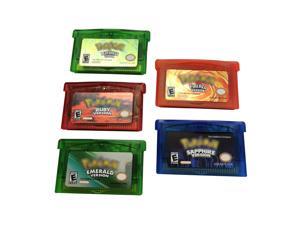 Video games GBA Game Cartridge Console Card Pokemon Sapphire/Emerald/FireRed/LeafGreen/Ruby For GBM/GBA/SP/NDS Gameboy Advance