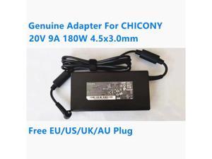Chicony 20V 9A 180W A17-180P4B A180A063P Power Supply AC Adapter For MSI GF66 GF75 CREATOR Z16 A11UET Laptop Charger