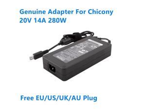 20V 14A 280W Chicony A18-280P1A AC Power Adapter For MSI GE66 GE76 GP76 ADP-280BB B A17-230P1B Gaming Laptop Charger