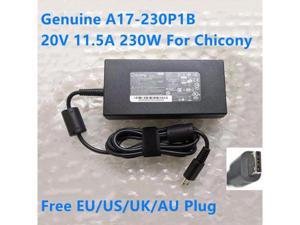 Chicony 20V 115A 230W A17230P1B A230A037P AC Adapter For MSI GP76 GE76 GE66 RAIDER 10SGS201ES Gaming Laptop Charger