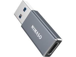 USB C to USB 3.0 Adapter, Nimaso USB C Female to USB Male Adapter, USB C 3.1 Gen 1 Adapter 5Gbps Compatible with iPhone 11 12 Pro Max, iPad 2020, Samsung Galaxy S21 S21+ S21 Ultra Note 10 -BLACK USB C to USB 3.0 Adapter, Nimaso USB C Female to USB Male Adapter, USB C 3.1 Gen 1 Adapter 5Gbps Compatible with iPhone 11 12 Pro Max, iPad 2020, Samsung Galaxy S21 S21+ S21 Ultra Note 10 -BLACK