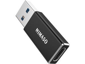 USB C to USB 3.0 Adapter, Nimaso USB C Female to USB Male Adapter, USB C 3.1 Gen 1 Adapter 5Gbps Compatible with iPhone 11 12 Pro Max, iPad 2020, Samsung Galaxy S21 S21+ S21 Ultra Note 10 -BLACK USB C to USB 3.0 Adapter, Nimaso USB C Female to USB Male Adapter, USB C 3.1 Gen 1 Adapter 5Gbps Compatible with iPhone 11 12 Pro Max, iPad 2020, Samsung Galaxy S21 S21+ S21 Ultra Note 10 -BLACK