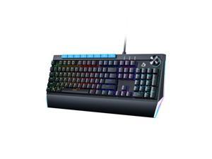 AUKEY  Mechanical Keyboard Blue Switches 104key with Volume Control Button KM-G17