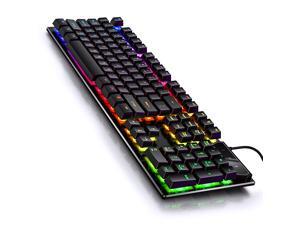 Wired Gaming Keyboard for Windows PC Gamers (Black) Wired Gaming Keyboard for Windows PC Gamers (Black)