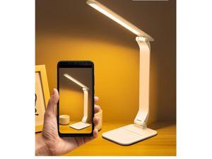 LED Desk Lamp 3 Brightness with USB Charging Port,Eye-Caring Office Lamp for dormitory, desk, bedroom, bedside