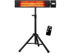 Infrared Patio Heater Electric Portable 1500W Adjustable Tripod Indoor/Outdoor Golden Tube Heater Infrared Patio Heater Electric Portable 1500W Adjustable Tripod Indoor/Outdoor Golden Tube Heater