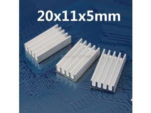 US Seller 2pcs 19x14x7mm Aluminum Heatsink Heat Sink w adhesive for LM2596+more 