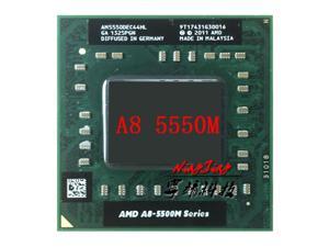 AMD A8Series A85550M A8 5550M 21 GHz QuadCore QuadThread CPU Processor AM5550DEC44HL Socket FS1