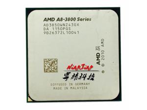 AMD A8series A83850 A8 3850 29 GHz QuadCore CPU Processor AD3850WNZ43GX Socket FM1