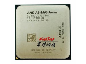 AMD A8Series A83820 28 A8 3820 GHz QuadCore CPU Processor AD3820OJZ43GX Socket FM1