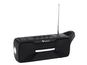 rixing Bluetooth Speaker Column Wireless Speakers Hands Power Bank Portable Subwoofer Bass Speaker Black