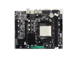 A78 Computer Motherboard Support for AMD AM3 Dual-Core Quad-Core X2 CPU DDR3 8GB RAM SATA2.0 PCI-E 16X VGA+DVI