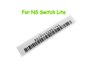 100pcs Sticker label For Nintend Switch lite Controller housing Shell Back Mark Tag Paste Bar Sticker Label For switch lite