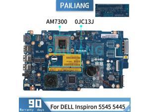 Laptop motherboard For DELL Inspiron 5545 5445 AM7300 Mainboard 0JC13J LA-B651P DDR3 tesed