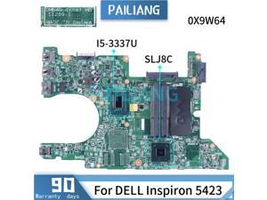 For DELL Inspiron 5423 I5-3337U Laptop Motherboard 0X9W64 11289-1 DDR3 Notebook Mainboard