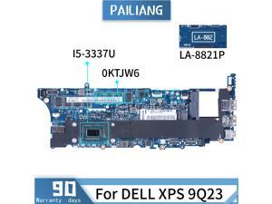 For DELL XPS 9Q23 I5-3337U Laptop Motherboard LA-8821P 0KTJW6 SR0XL Notebook Mainboard