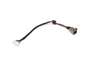 DC Power Jack with cable for Dell Inspiron 17 5000 5758 5759 5755 Series laptop cable 037KW6 DC30100TT00