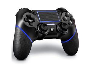 WISDOM PS4 Controller for Sony Playstation 4 Dual Motor Vibration Game Joystick Controller Turbo Burst PS4 Wireless Bluetooth Gamepad Controller