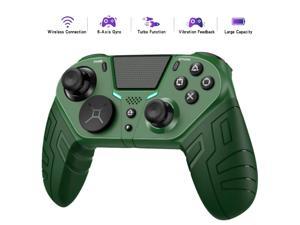 WISDOM Wireless Game Gamepad For PS4 Elite/Slim/Pro Console For Dualshock 4 Controller With Programmable Back Button Support Turbo