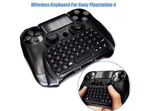 WISDOM Wireless Keyboard For Sony Playstation 4 PS4/Pro Controller Gamepad Mutilfunction Bluetooth-compita Chatpad Message Keyboard