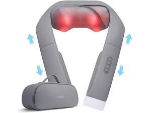 Naipo Neck & Back Massager with Adjustable Heat (Deep Gray) - Ocuddle-C1 Naipo Neck & Back Massager with Adjustable Heat (Deep Gray) - Ocuddle-C1