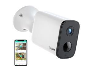 TOGUARD Security Camera Wireless IR Night Vision Outdoor Surveillance Camera 1080P HD Wire-Free Smart Surveillance Home Security with PIR Motion Alerts 2-way Audio Waterproof