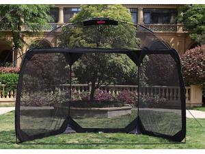 Kapler Batting Cage Baseball Softball Net With Frame And Netting,Pop up Batting Hitting Baseball Net with carry Bag,12'(L) X6'(W) X9.5'(H) Baseball Softball Cage For Batting Hitting Practice In Backya Kapler Batting Cage Baseball Softball Net With Frame And Netting,Pop up Batting Hitting Baseball Net with carry Bag,12'(L) X6'(W) X9.5'(H) Baseball Softball Cage For Batting Hitting Practice In Backya