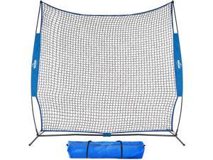 Kapler 7X7ft Barrier Net Backstop Screen for Baseball Softball Football Lacrosse Soccer, Portable Baseball Softball Screen Pitching Protection Net with A Carry Bag. Kapler 7X7ft Barrier Net Backstop Screen for Baseball Softball Football Lacrosse Soccer, Portable Baseball Softball Screen Pitching Protection Net with A Carry Bag.