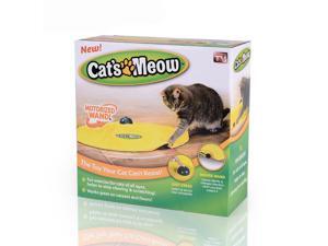 BUYTER Cat's Meow Undercover Nylon Fabric Moving Panic Mouse Interactive Play Kitty Funny Creative Kitten Toy BUYTER Cat's Meow Undercover Nylon Fabric Moving Panic Mouse Interactive Play Kitty Funny Creative Kitten Toy