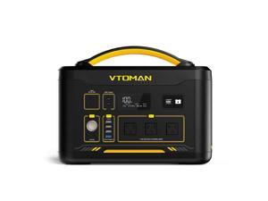 Vtoman 1000W Portable Power Station,1408Wh LiFePO4 Battery jump1000 Solar Generator,3*110V AC Outlets,Quick Charge PD Charger, LED Flashlight, Emergency Supply for Power Outage Camping