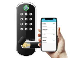 Sifely Biometric Fingerprint Digital Keypad Keyless Entry Code Smart Door Lock