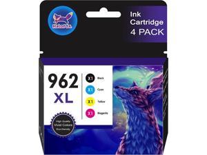 4 Pack 962XL 962 Ink Cartridge for HP Officejet Pro 9010 9015 9018 9020 9025 XL