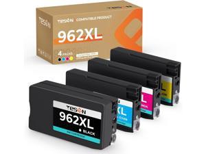 TESEN 962XL Compatible Ink Cartridges Combo Pack High Capacity Replacement for HP 962XL 962 for OfficeJet Pro 9010 9012 9014 9015 9016 9018 9019 9020 9025 9026 Printers Black Cyan Magenta Yellow